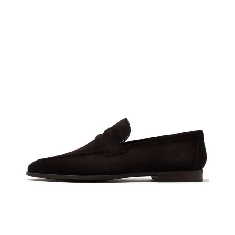 Magnanni Diezma Suede Penny Loafers-0