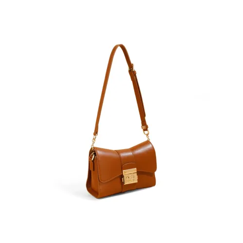 TOMATO&POTATO Cow Leather Shoulder Bag, Crossbody Bag Women's Multiple Colors