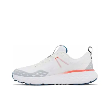 Columbia KONOS Cushioning, Wear Resistant Low Top Hiking Shoes Men's White Gray