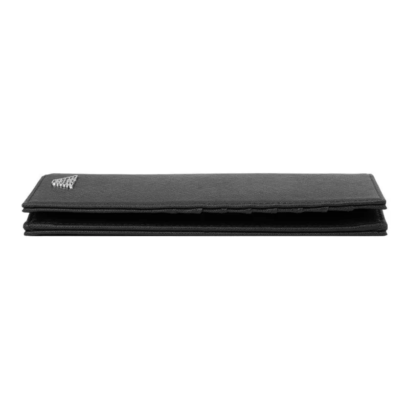 EMPORIO ARMANI Polyester Card Holder Wallet Regular Men's Black-3