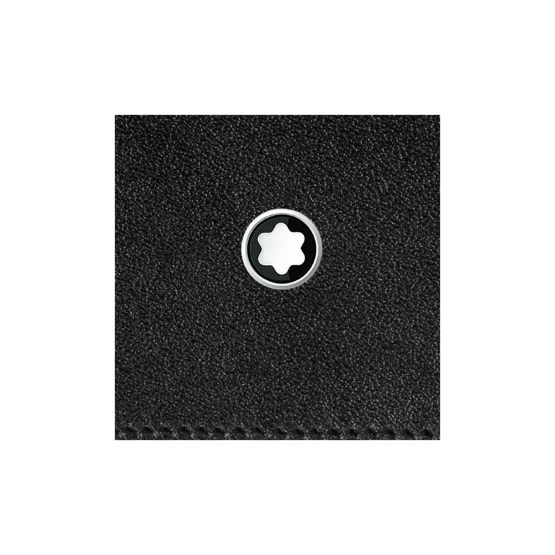 MONTBLANC Meisterstuck Full Grain Cow Leather Card Holder Men's Black-1