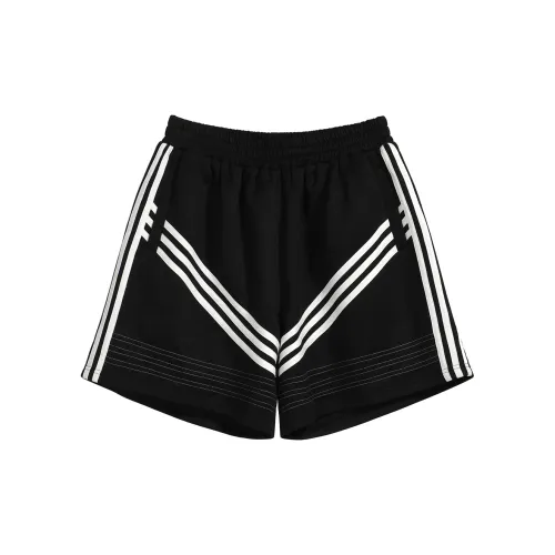 11ESTRANGER Casual Shorts Unisex Black