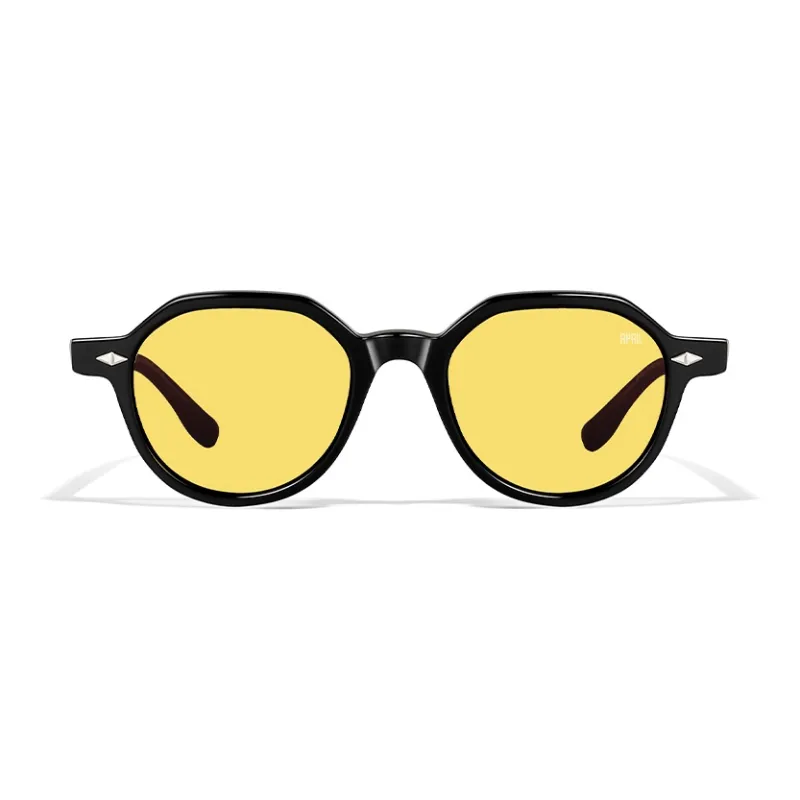 APRIL Plate Frame Irregular Shape Sunglasses With Polarized Lenses Unisex-33
