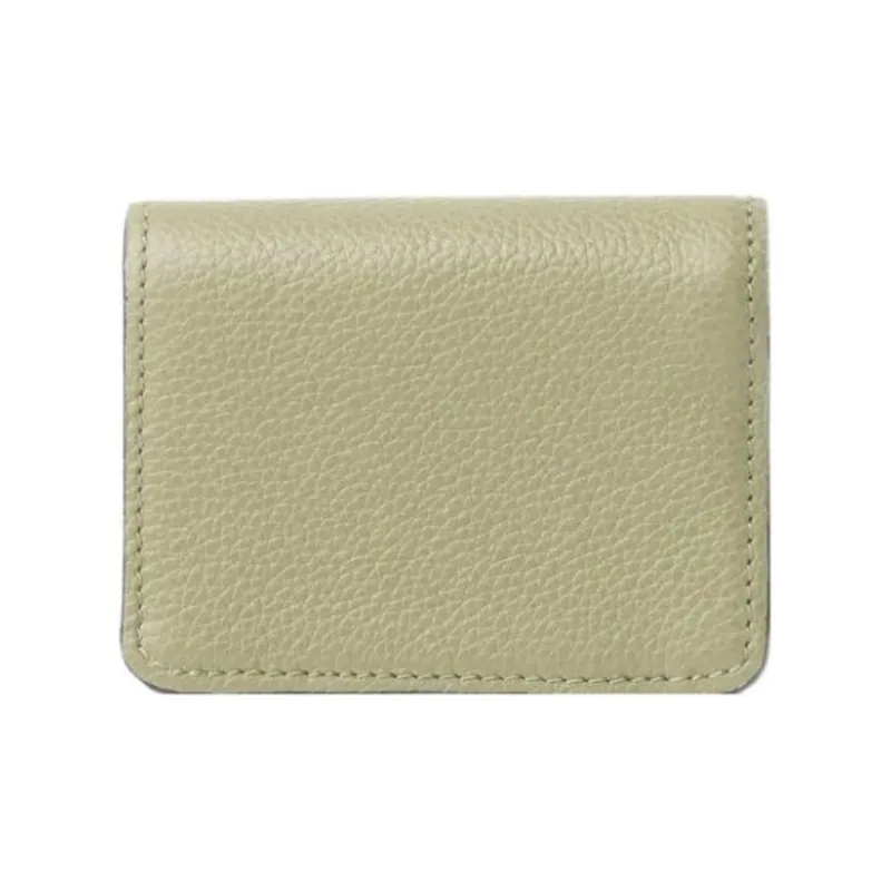 Chloe Marcie Calfskin Clutch Coin Purse Wallet Small Size Women's Light Green-1
