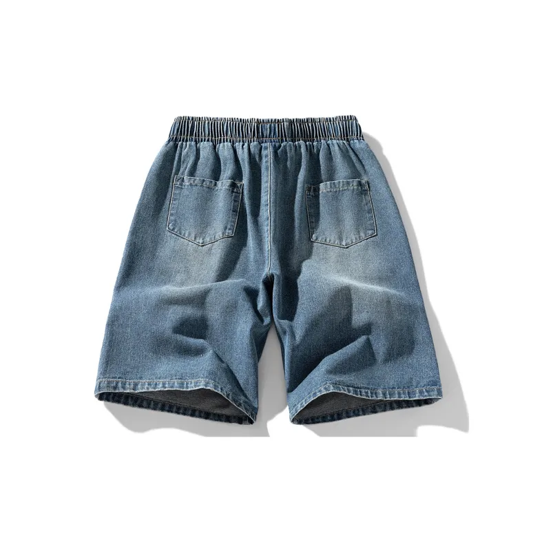 EMINU Denim Shorts Unisex-5