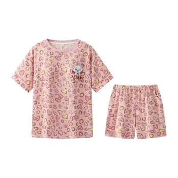Gongdie x Disney/ Pajama Set Women's Pink