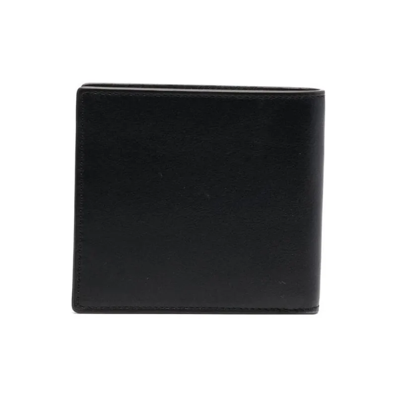 Lanvin Calfskin Wallet Men's Black-1