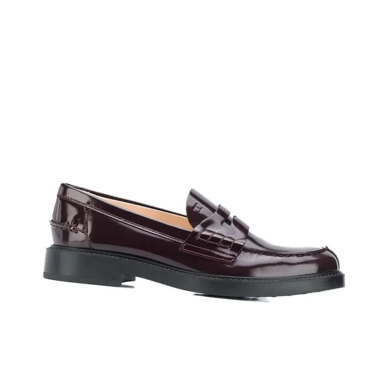TOD'S Leather Penny Loafers-1