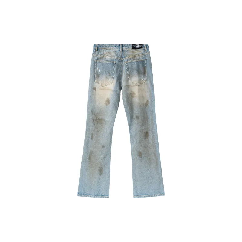 XINYINSU Jeans Unisex Blue-1