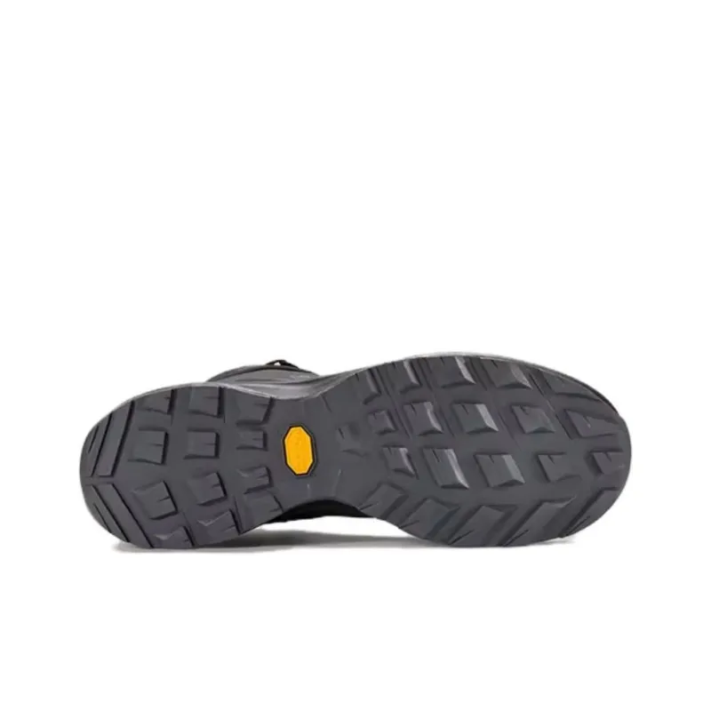 Arcteryx Aerios Wear Resistant Water Resistant Lightweight Mid Top Trekking Shoes Men's Black Gray-4