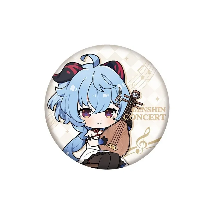 GenShin Xiao, Zhongli, Tartaglia, Abul, Eula, Ganyu, Diona Dust World Splendid Collection Character Q Version Badges-4