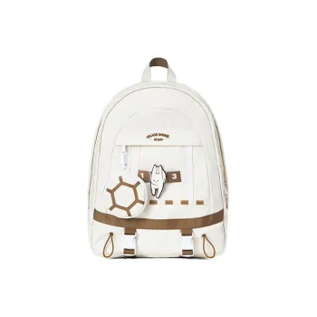 MR.ACE HOMME Polyamide Backpack Regular Women's Black/White