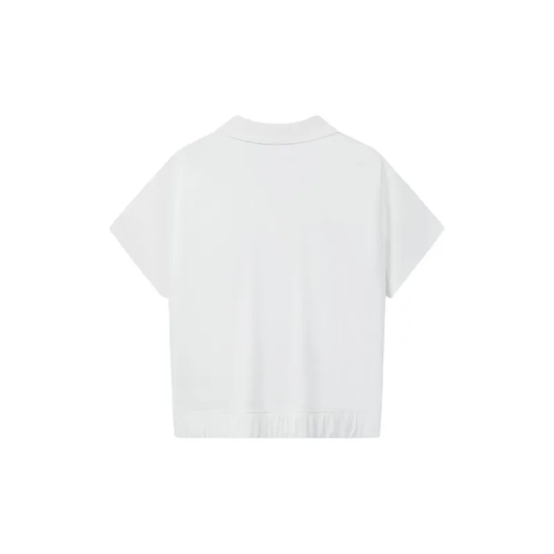 KSWISS Polo Shirt Women's Euryale White-1