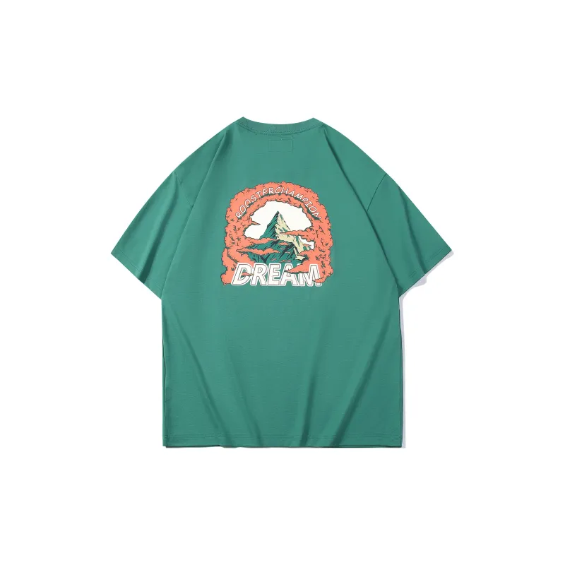 FFOMKE T Shirt Unisex Turquoises Green-1