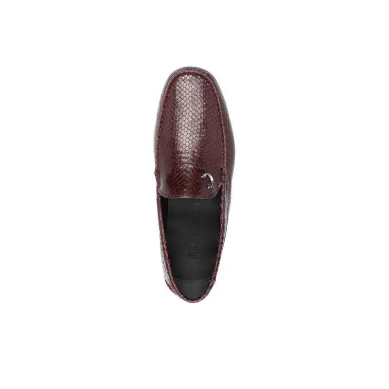 Just Cavalli Beanie Shoes Men's Burgundy-4