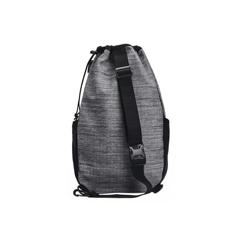 Under Armour Polyester Shoulder Bag, Crossbody Bag Regular Unisex Gray Black-2