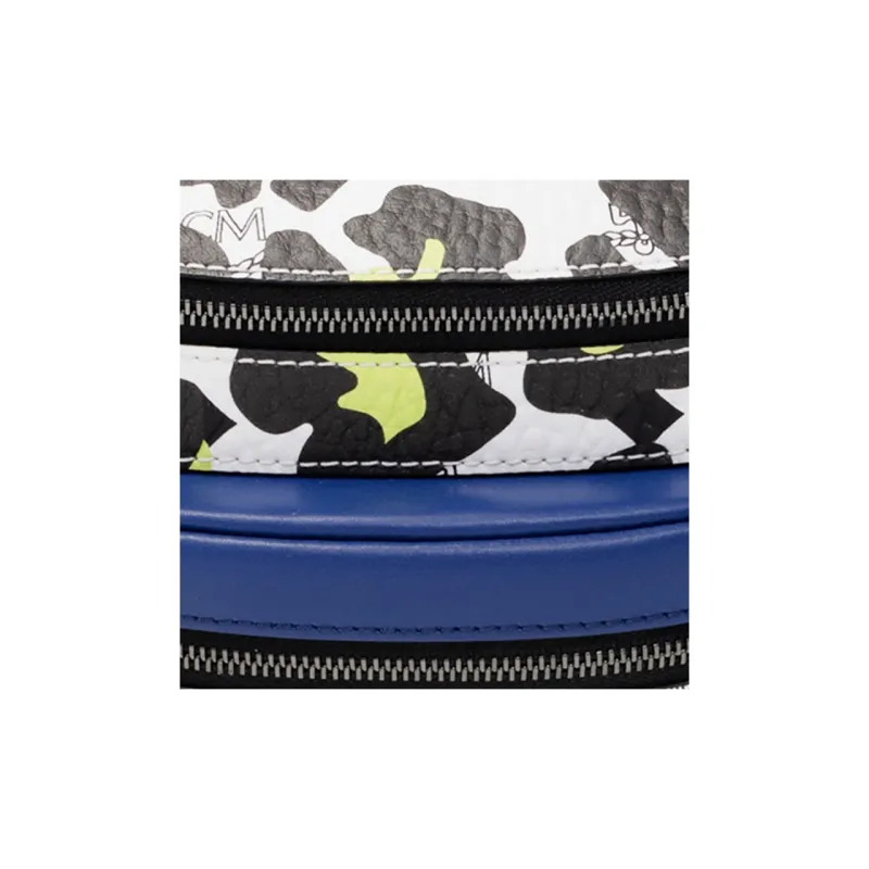 MCM Leather Crossbody Bags Fanny Pack Mini Unisex Multicolor-3