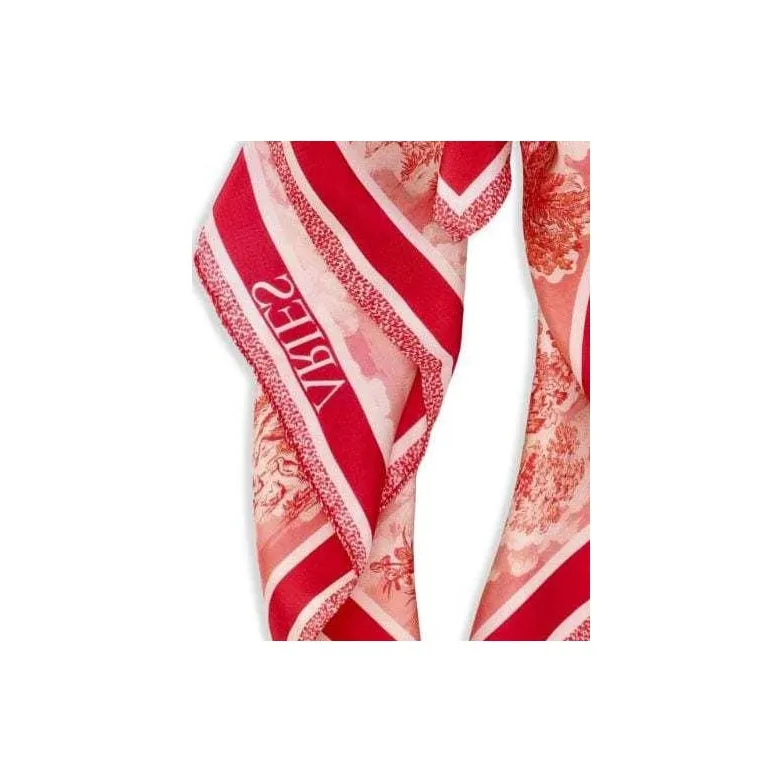Aries Toile De Jouy Silk Scarf-2