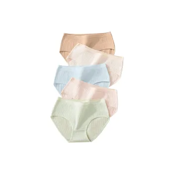 MIIOW Underpants Women's 5 Pack Mixed Color