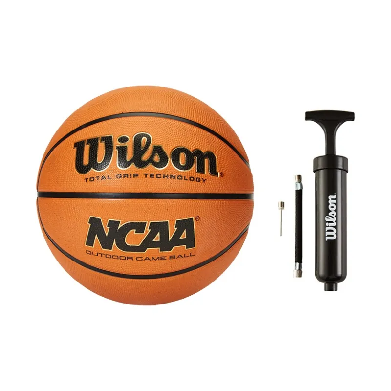 Wilson NCAA Rubber Basketball Brown Size 7 Training Unisex-5