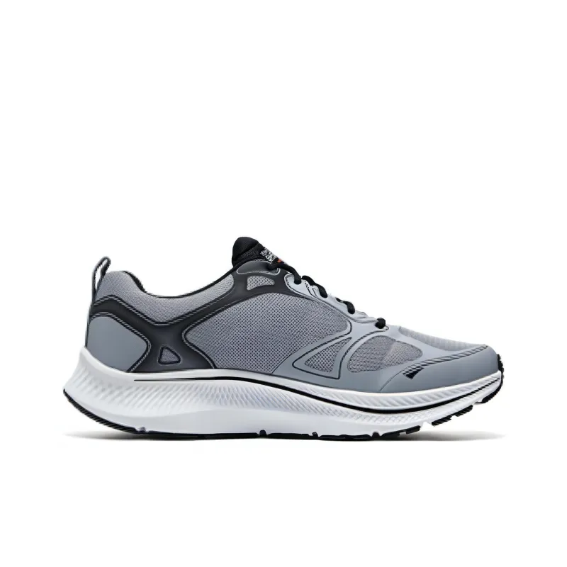 Skechers Cushioning Rebound Low Top Casual Running Shoes Men's Gray-1