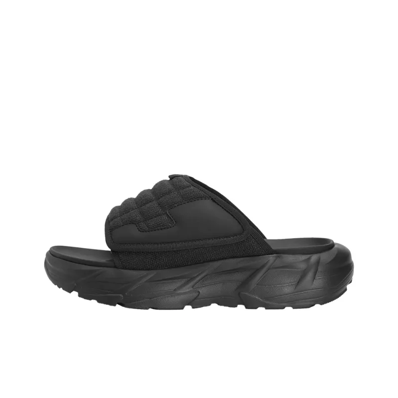 URBAN REVIVO Slide Slippers Men Ivory White-0