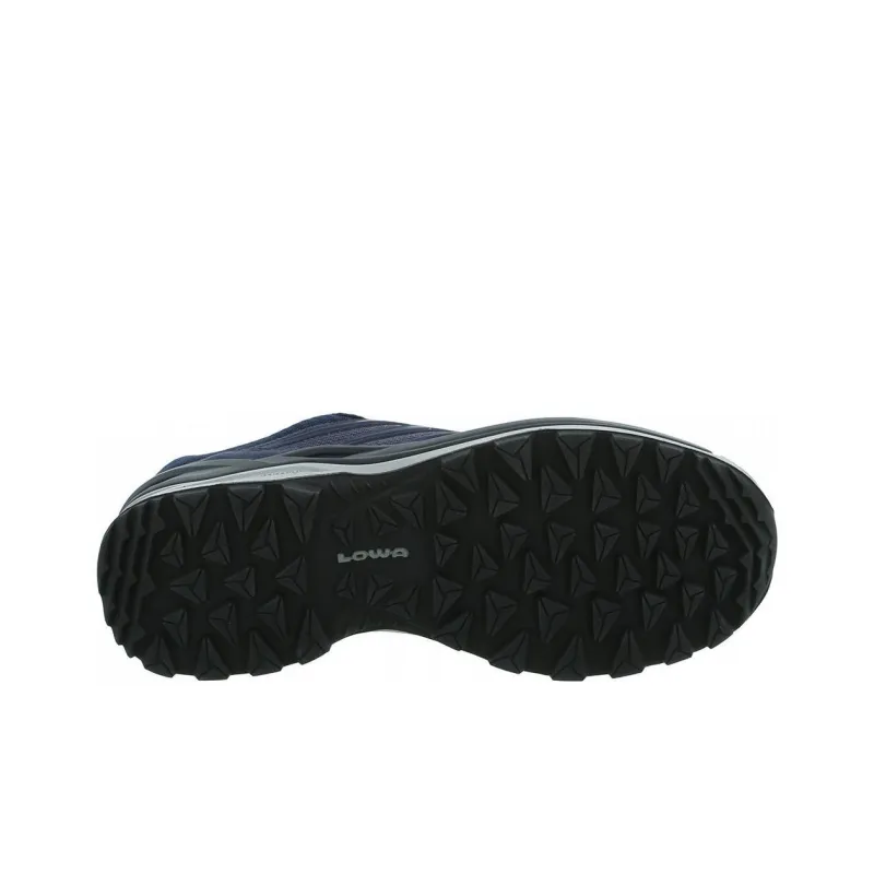 Lowa INNOX PRO Wear-resistant And Waterproof Low-Top Trekking Shoes Women's Blue-4