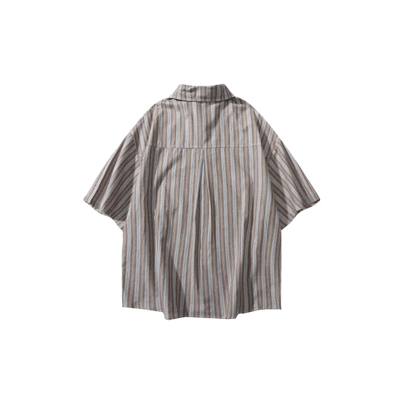 LIVINGTOWN Shirt Unisex White Blue-6