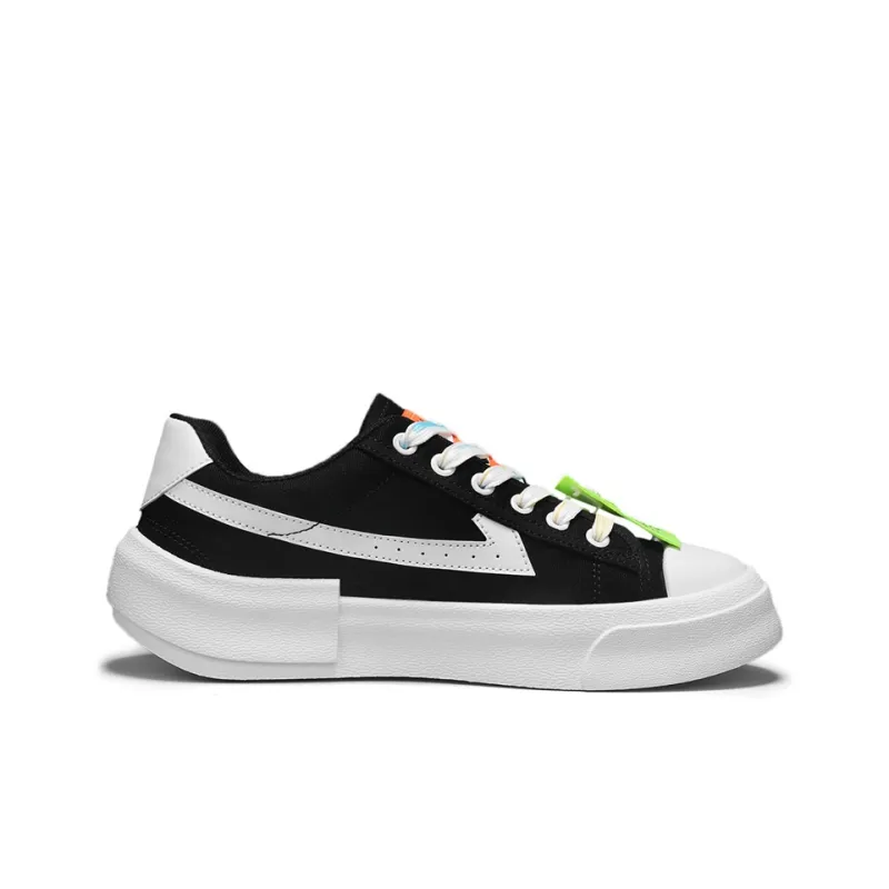 Little Daisy Small Daisy Height Increasing Wear-Resistant Breathable Slip-Resistant Low-Top Skateboard Shoes Men's-16