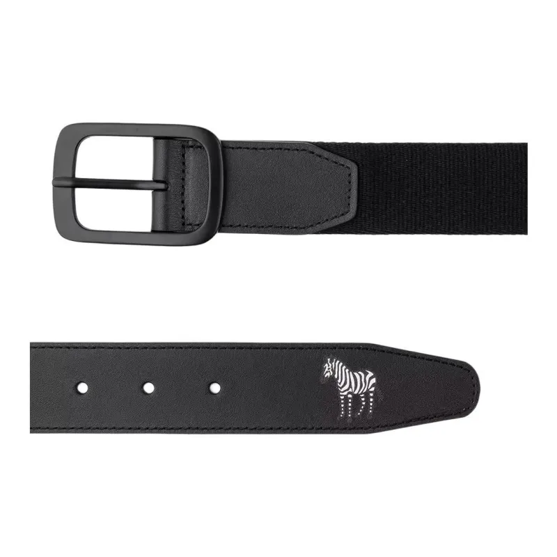 Paul Smith Zebra Logo Belt Men's Black-1