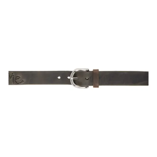 OUR LEGACY Hole Detail Pin Buckle Style - Leather Belts Men's Brown -