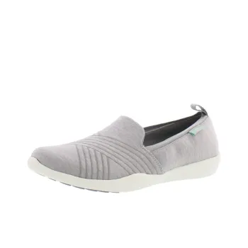 Skechers Newbury St Anti-Slip Wear-Resistant Low-Top Casual Shoes Women's Gray