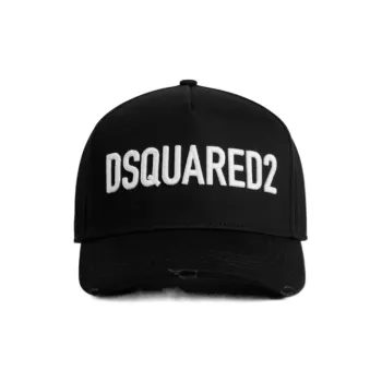 DSQUARED 2 Logo embroidered Cotton Cap