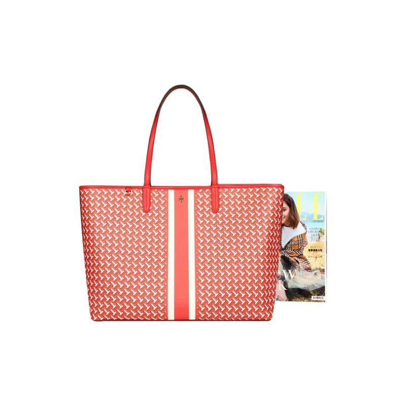 TORY BURCH Leather Handbags Shoulder Bags Women's Red-3