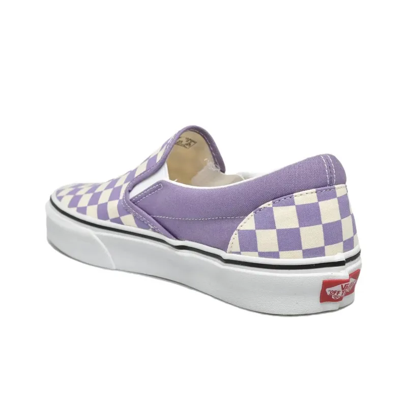 Vans Classic Slip On Checkerboard Chalk Violet-3