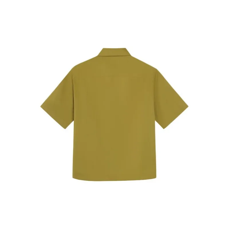 Neil Barrett Epaulettes Short-Sleeved Poplin Shirt-1