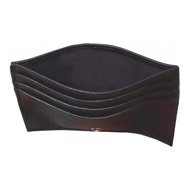 MONTBLANC Meisterstuck Beaded Leather Card Holder Men's Black-2