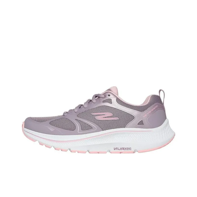 Skechers Cushioning Wear-Resistant Low-Top Running Shoes Women's Pink-0