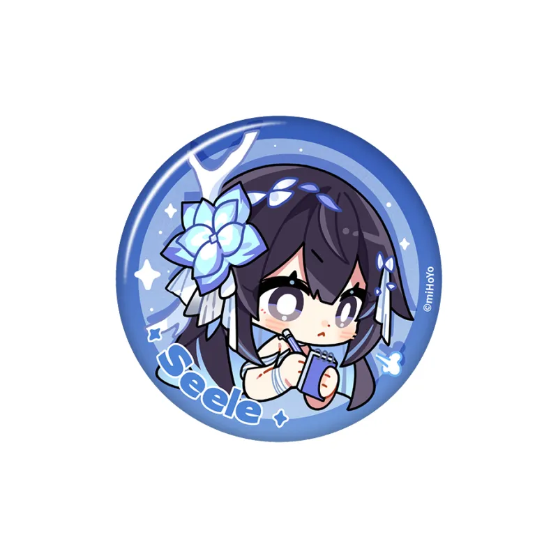 MIHOYO Honkai Impact 3 Characters HONKAI MEME Tinplate Badges-3