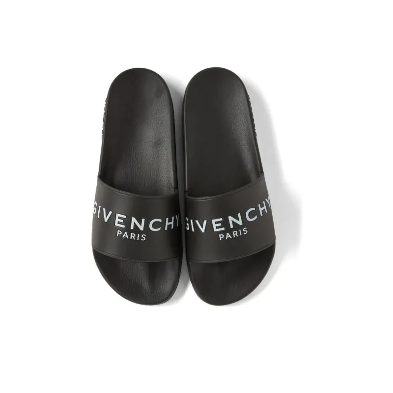 Givenchy Slide Slippers Men's Black-4
