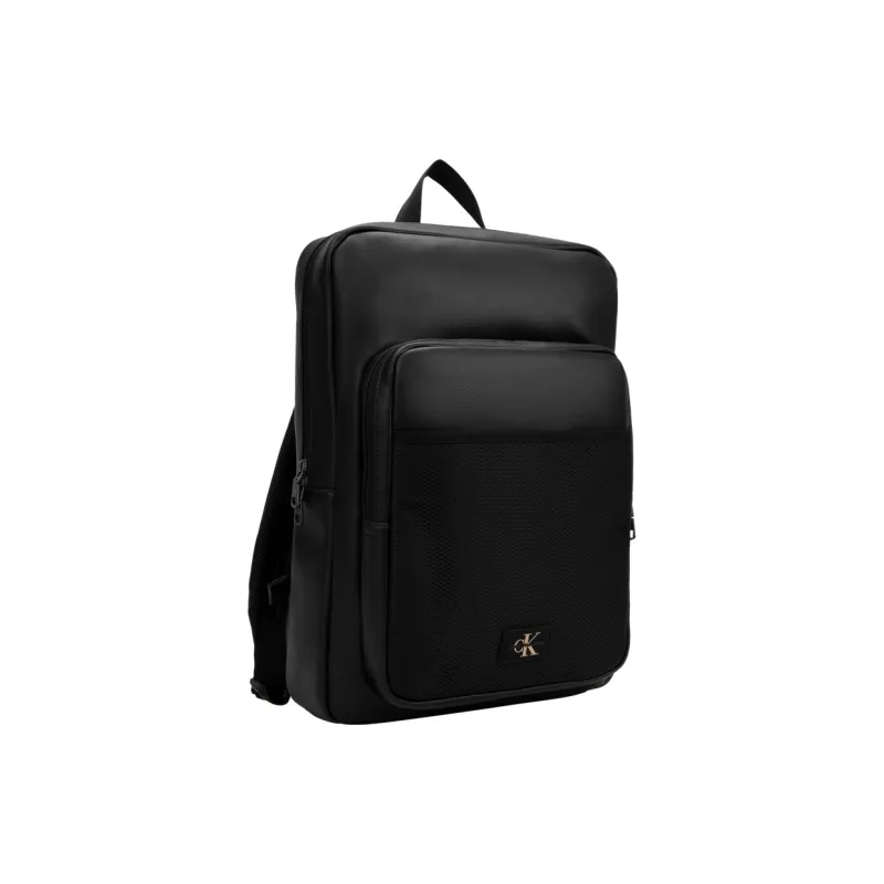 CALVIN KLEIN Synthetic Material Backpack Men's Space Black-1