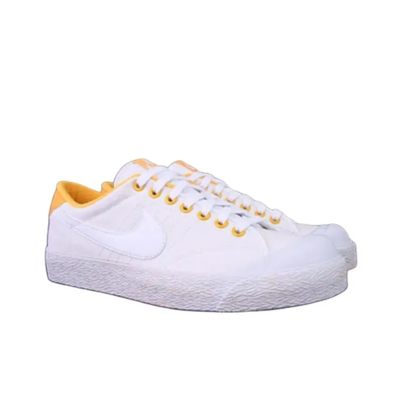 Nike All Court Low Vintage White Yellow-2