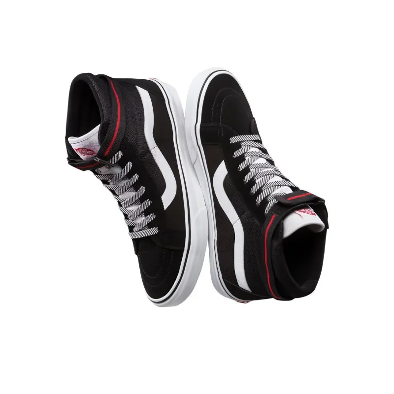 Vans SK8 Hi Reissue 'Denim 2 Tone' Shoes Black/White-3