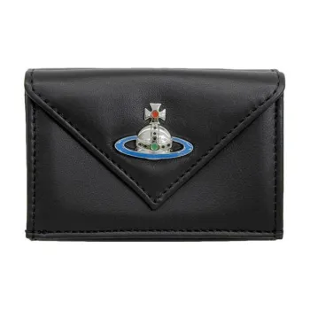 Vivienne Westwood Leather Wallet Women's Black