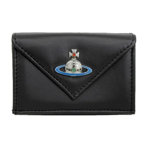 Vivienne Westwood Leather Wallet Women's Black