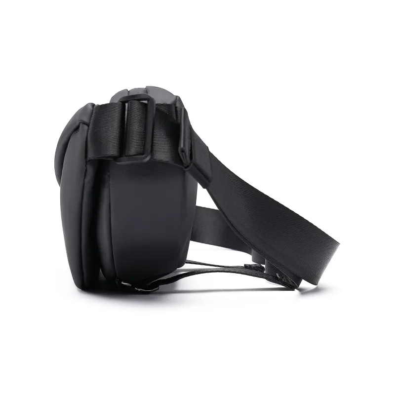 TANGCOOL Oxford One Shoulder Crossbody Small Size Unisex Black-3