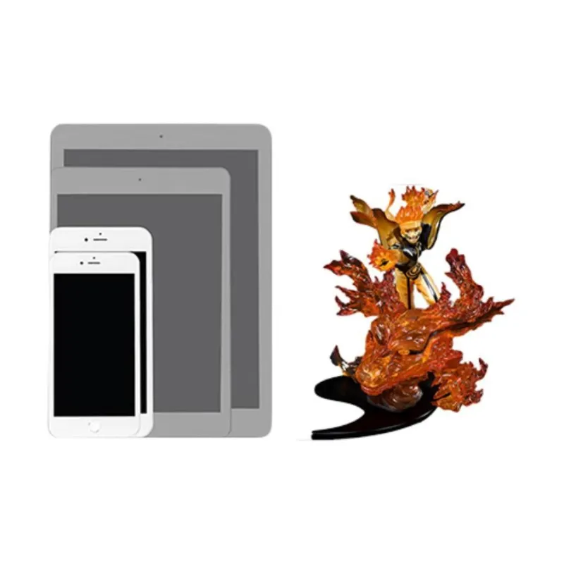 BANDAI Naruto Uzumaki Naruto Shippuden Ninetales Jūma Tailed Beast Armor Scale Figures-5