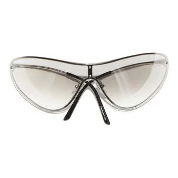Acne Studios Stainless Steel Irregular Shape Sunglasses Women's Black