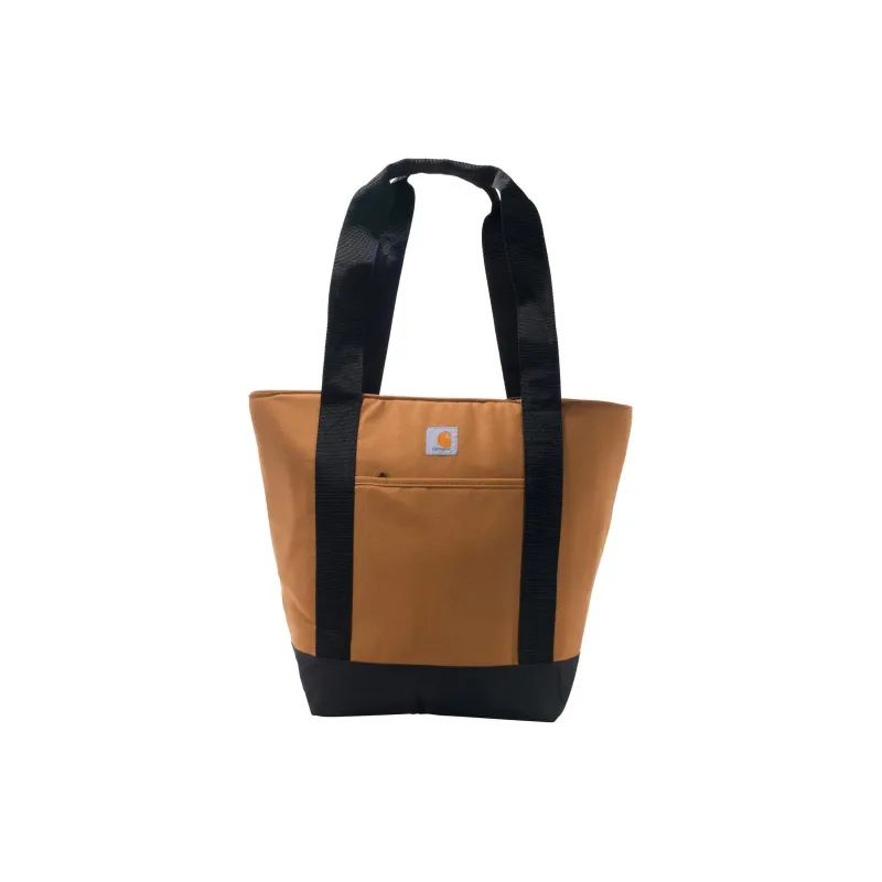 Carhartt Water-Resistant Fabric Handbag Unisex Brown-0