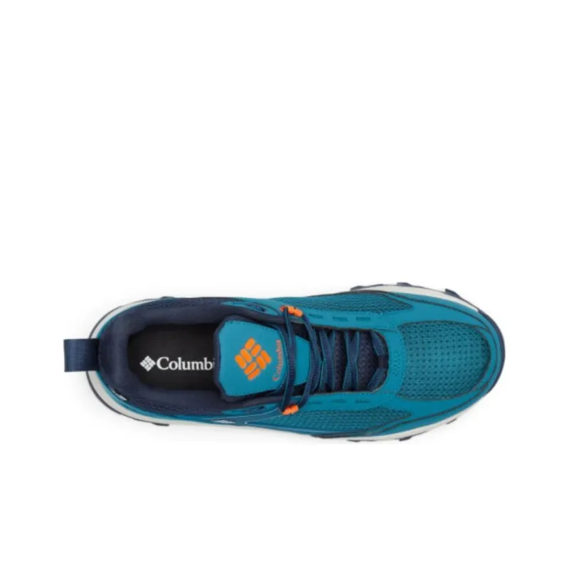 Columbia HATANA Cushioned Waterproof And Breathable Low-Top Trekking Shoes Men's Blue-3
